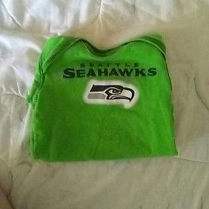 Baby boy NFL Seattle Seahawks onesie